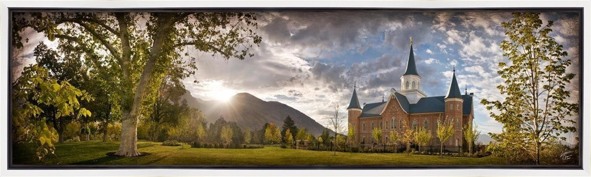 Provo CC, the Day Dawn is Breaking Gallery Wrap