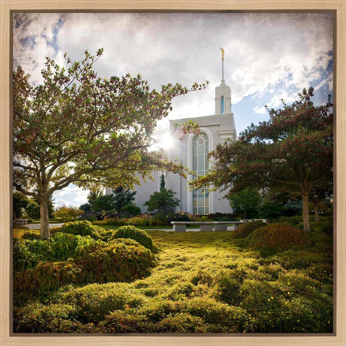 Mt. Timpanogos Brightness and Glory Gallery Wrap