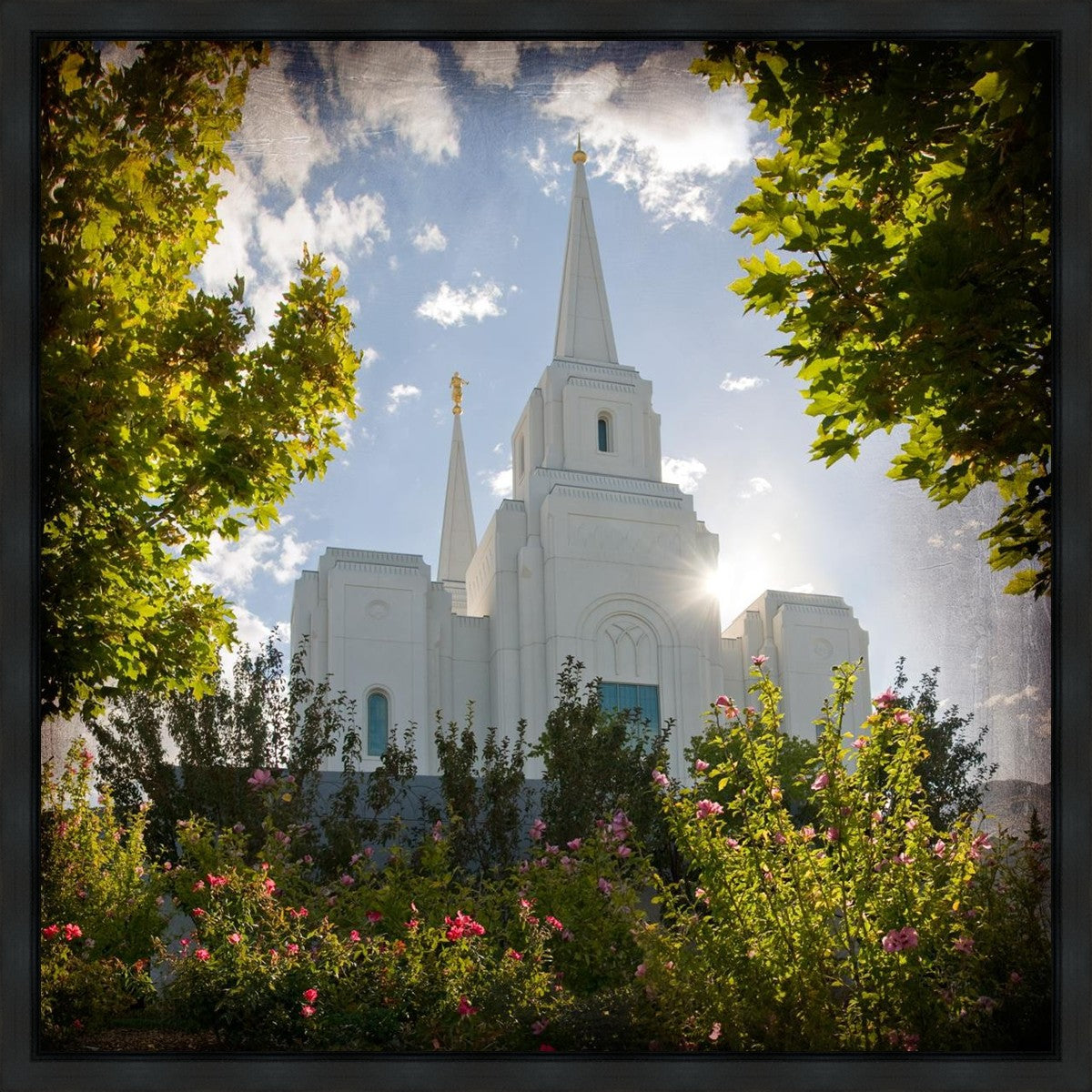 Brigham City Brightness and Glory Gallery Wrap