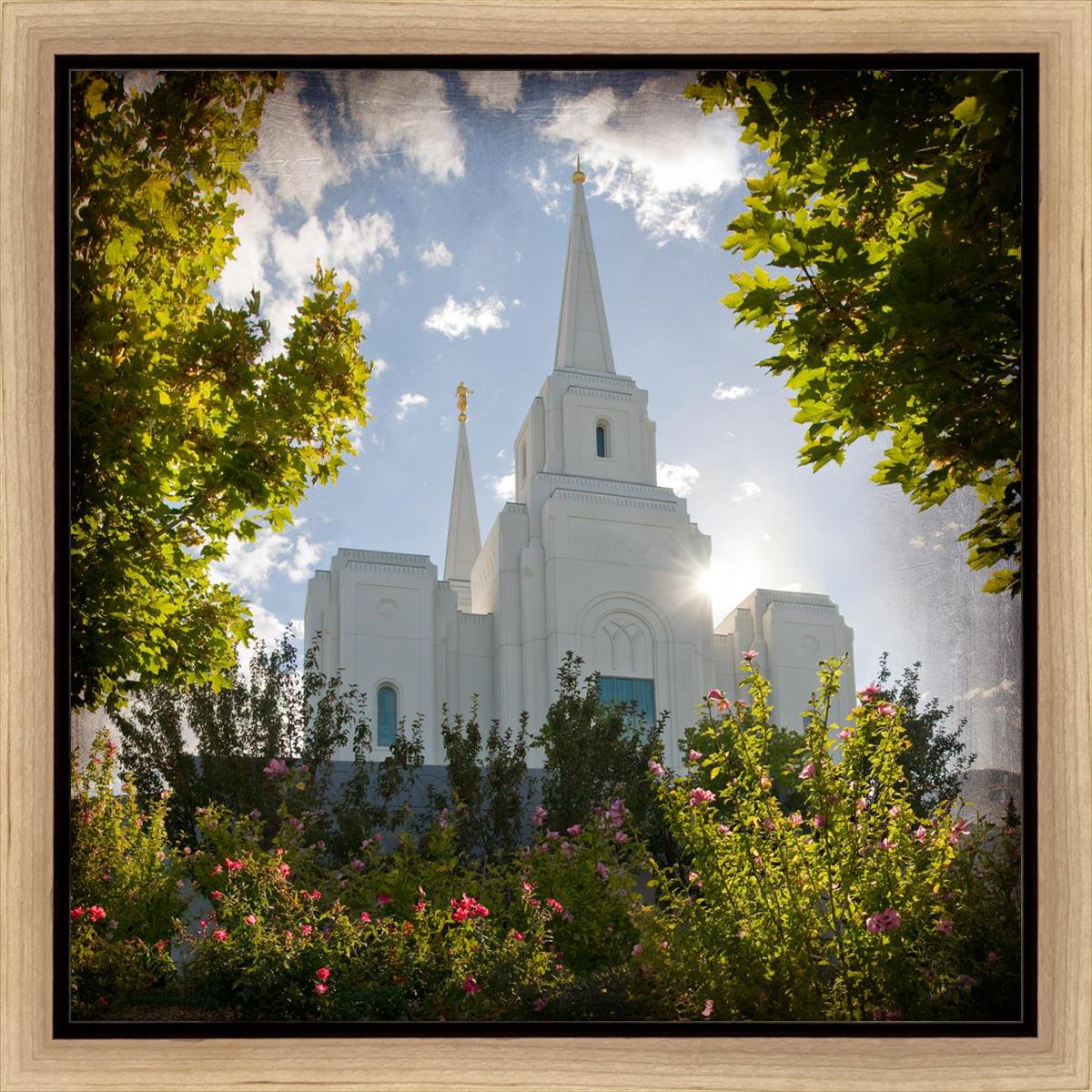 Brigham City Brightness and Glory Gallery Wrap