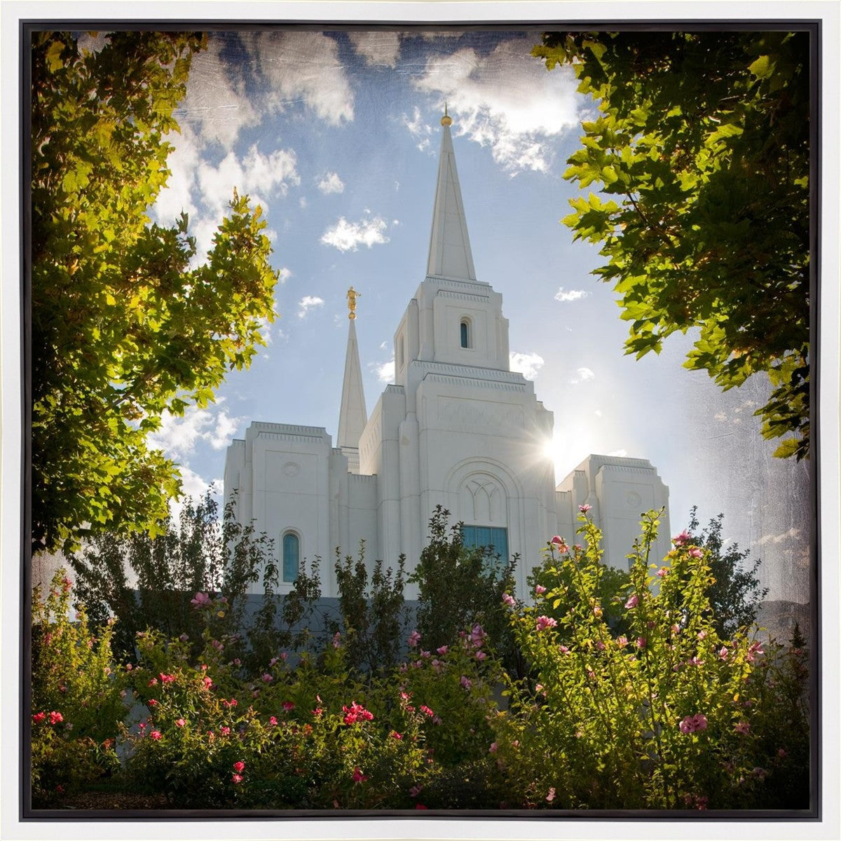 Brigham City Brightness and Glory Gallery Wrap