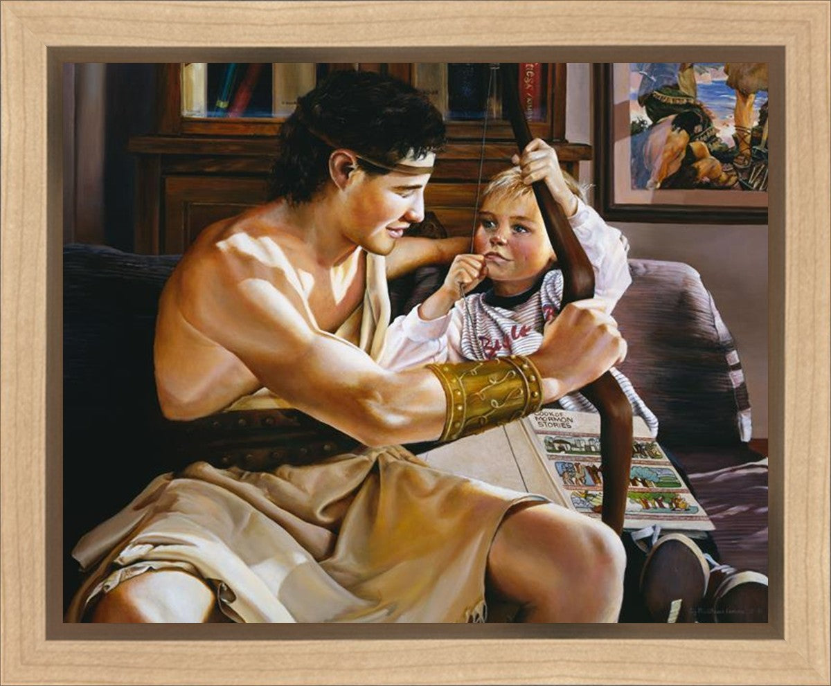 Heroes Like Nephi Of Old Gallery Wrap