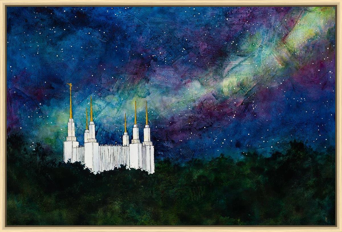 Washington DC Temple a Light on a Hill