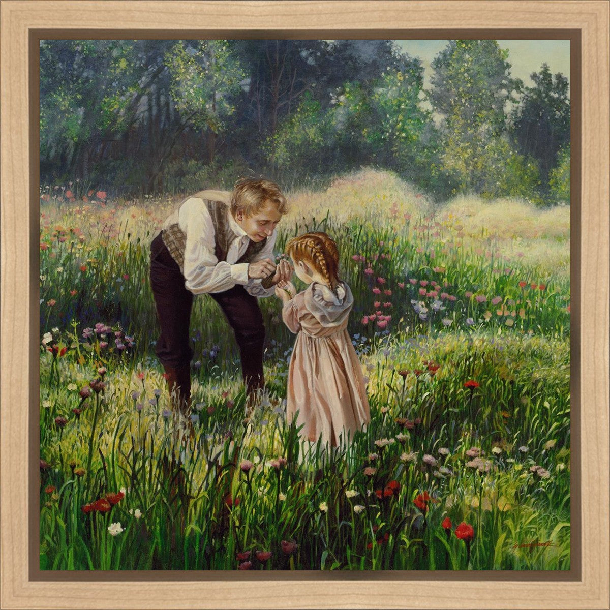 Flowers for a Lady Gallery Wrap