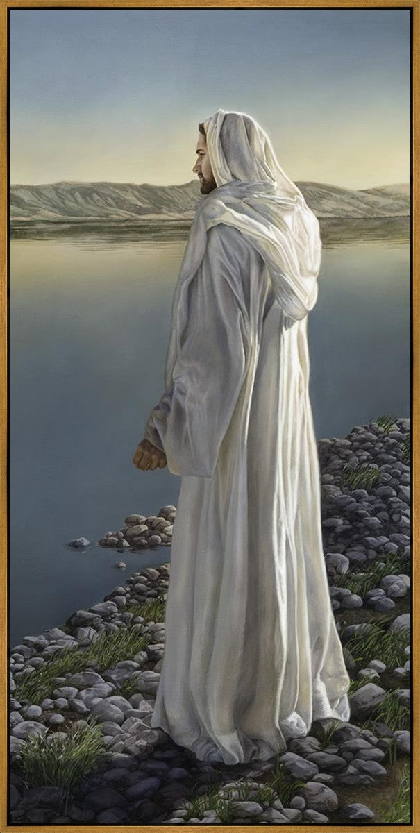 Come Follow Me Large Wall Art Gallery Wrap