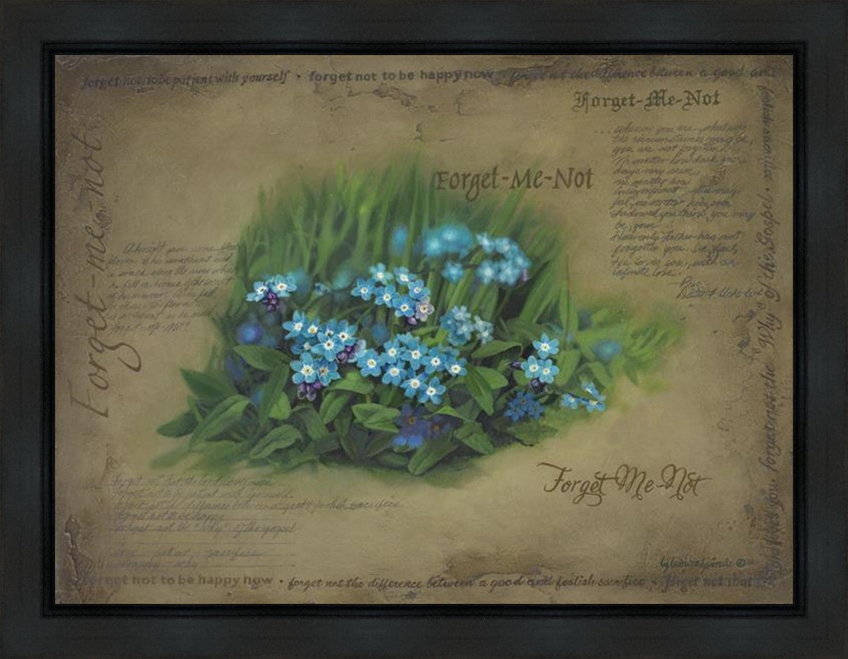 Forget Me Not Gallery Wrap