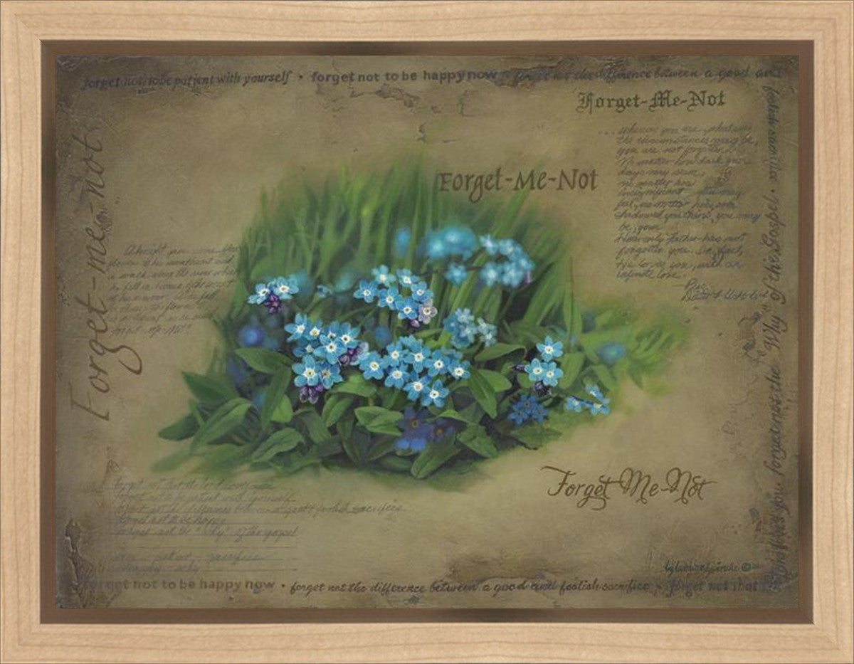 Forget Me Not Gallery Wrap