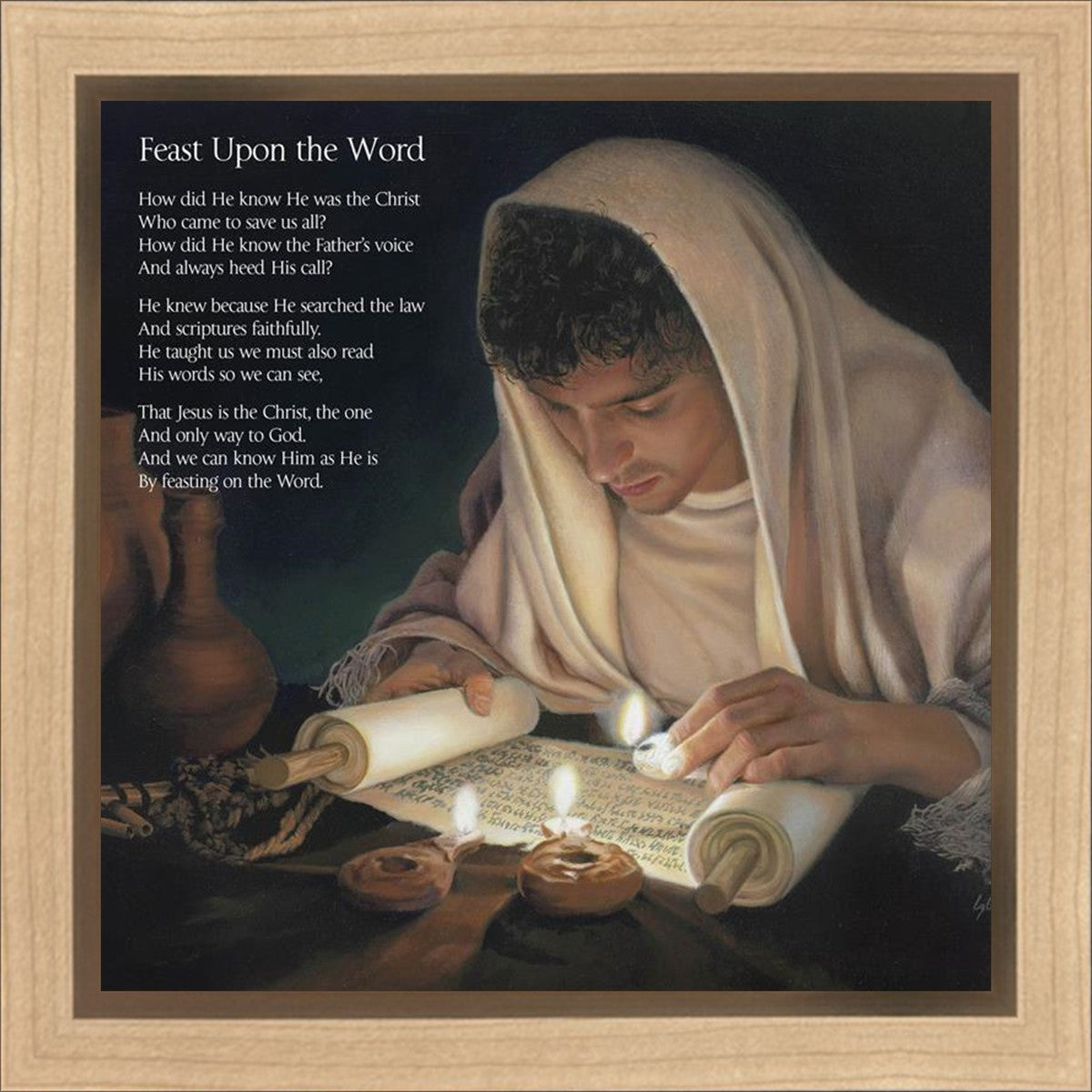 Feast Upon the Word Gallery Wrap