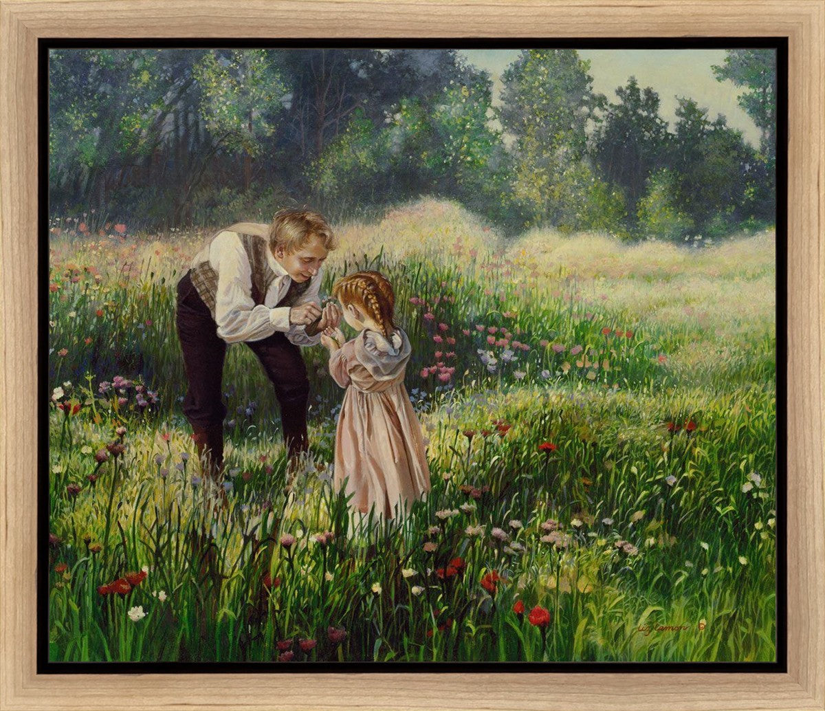Flowers for a Lady Gallery Wrap