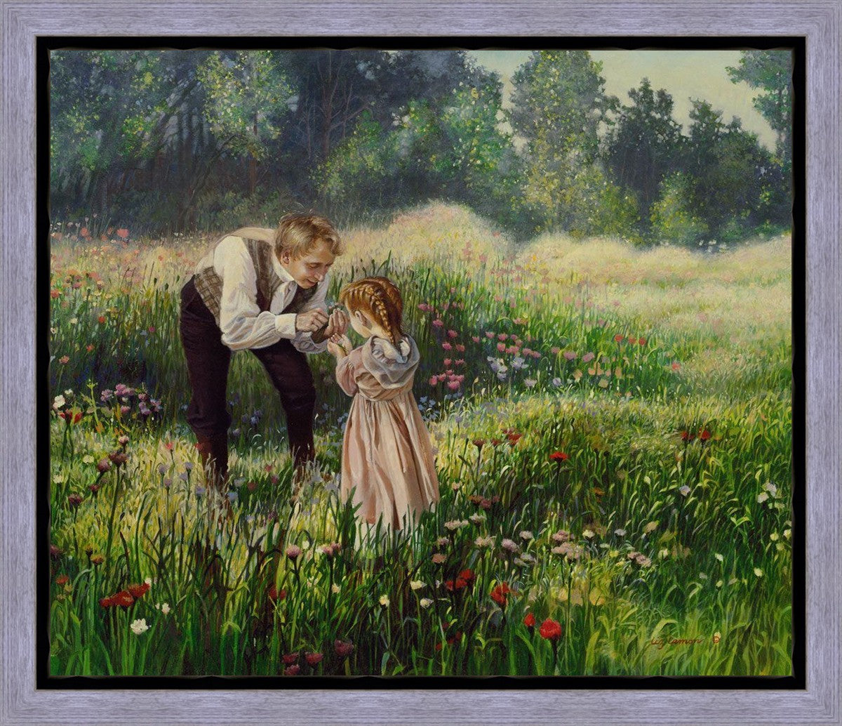 Flowers for a Lady Gallery Wrap