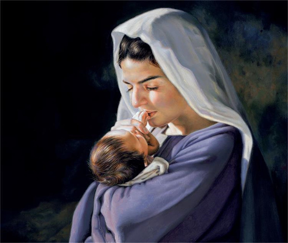 Mary's heart Gallery Wrap