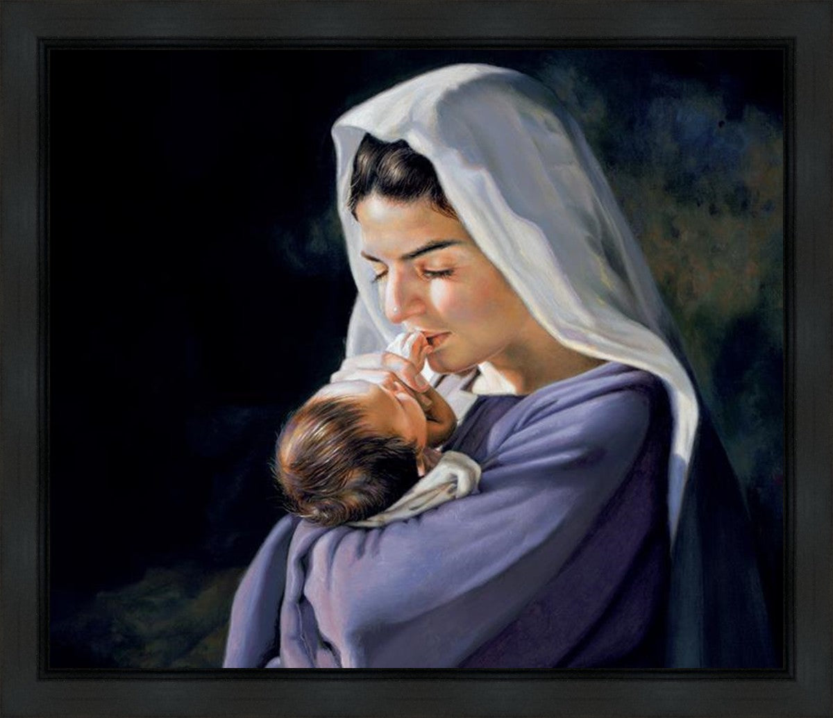 Mary's heart Gallery Wrap