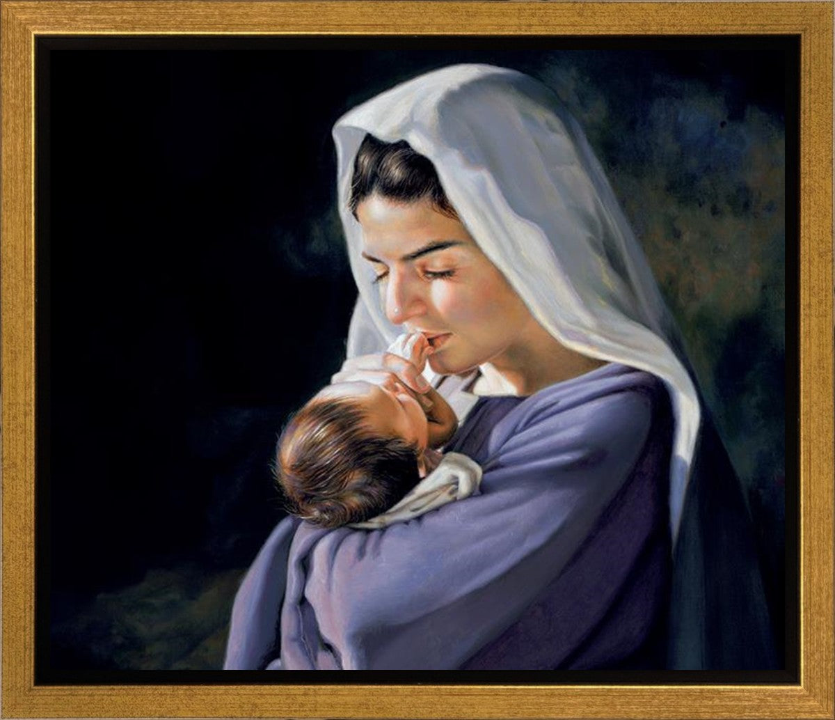 Mary's heart Gallery Wrap