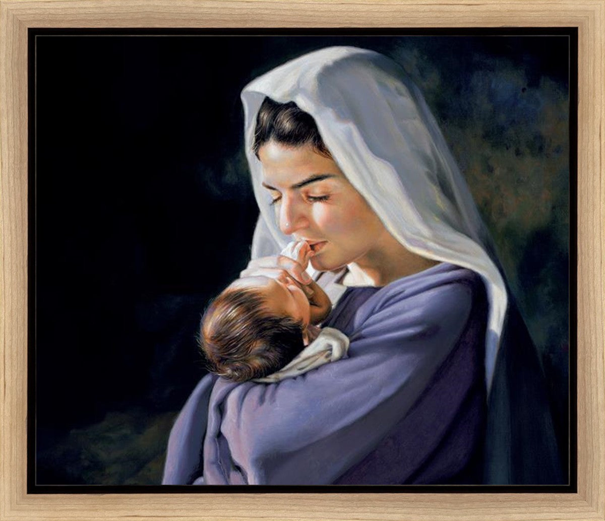 Mary's heart Gallery Wrap