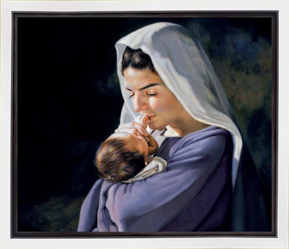 Mary's heart Gallery Wrap