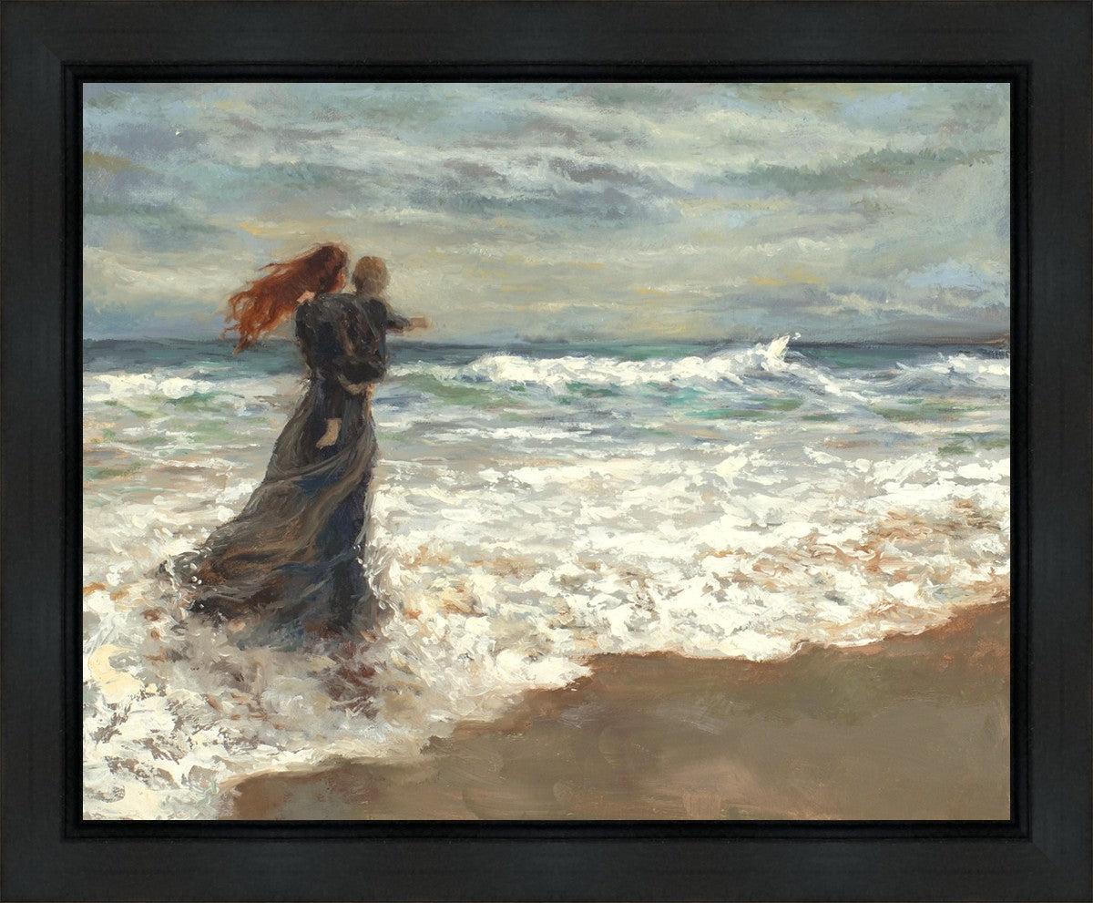 We Face the Wild Ocean Gallery Wrap