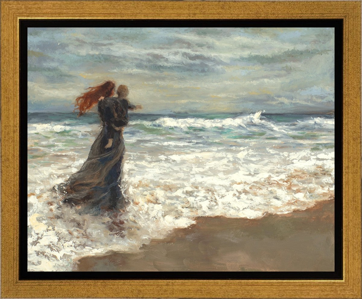 We Face the Wild Ocean Gallery Wrap