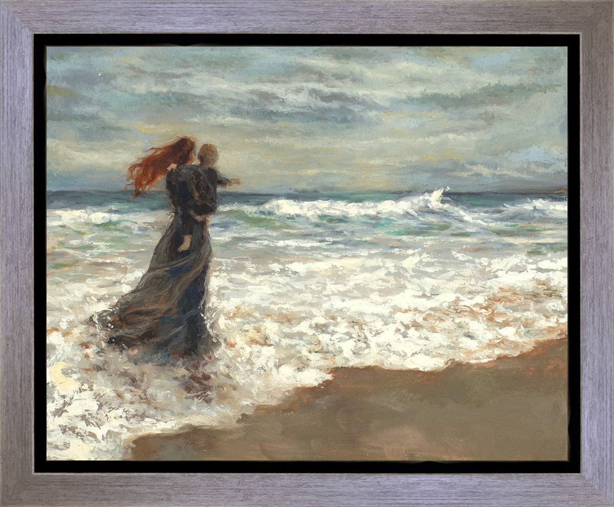 We Face the Wild Ocean Gallery Wrap