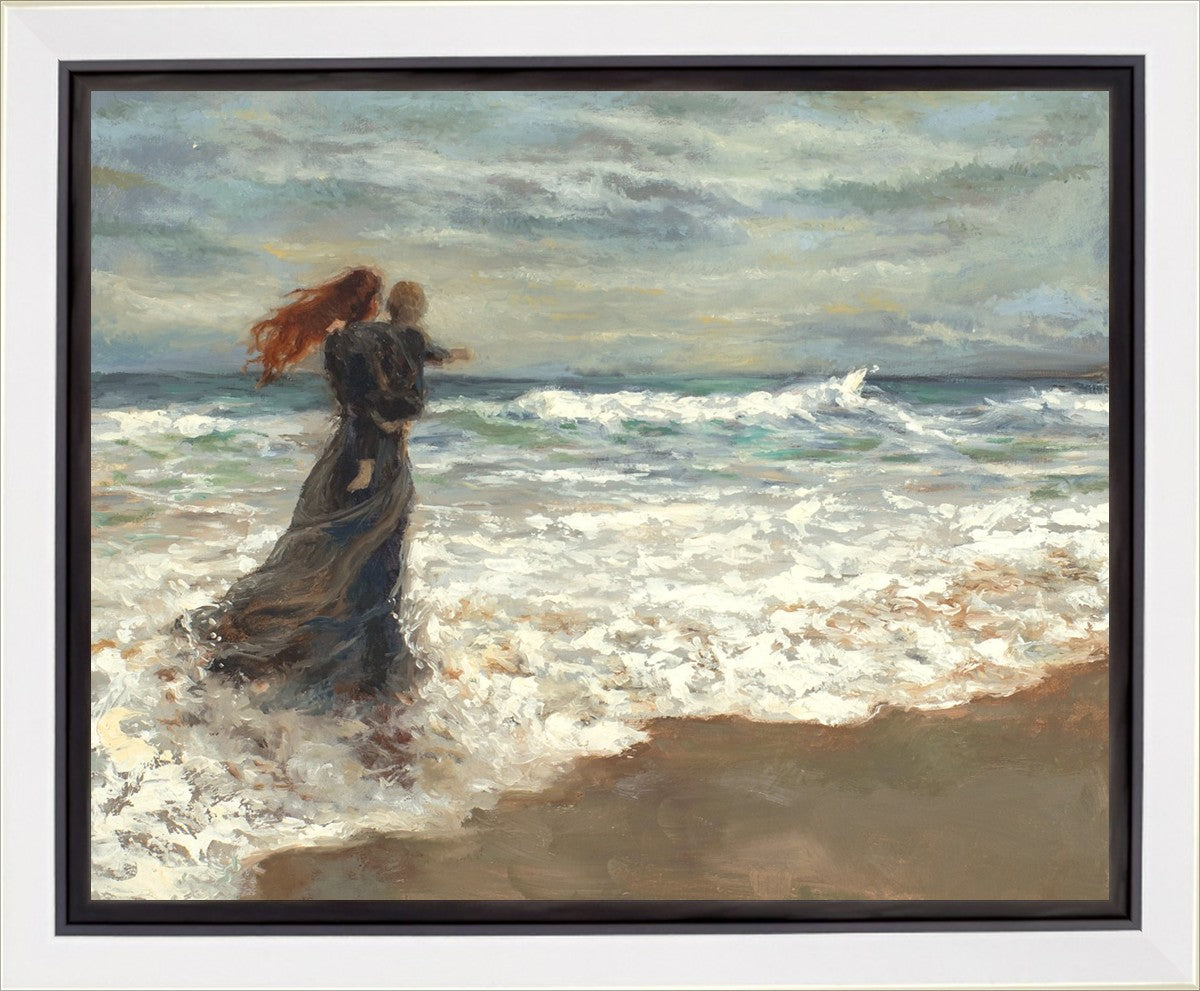 We Face the Wild Ocean Gallery Wrap