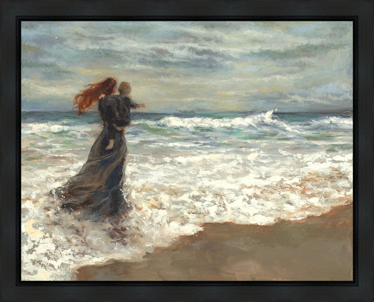 We Face the Wild Ocean Gallery Wrap
