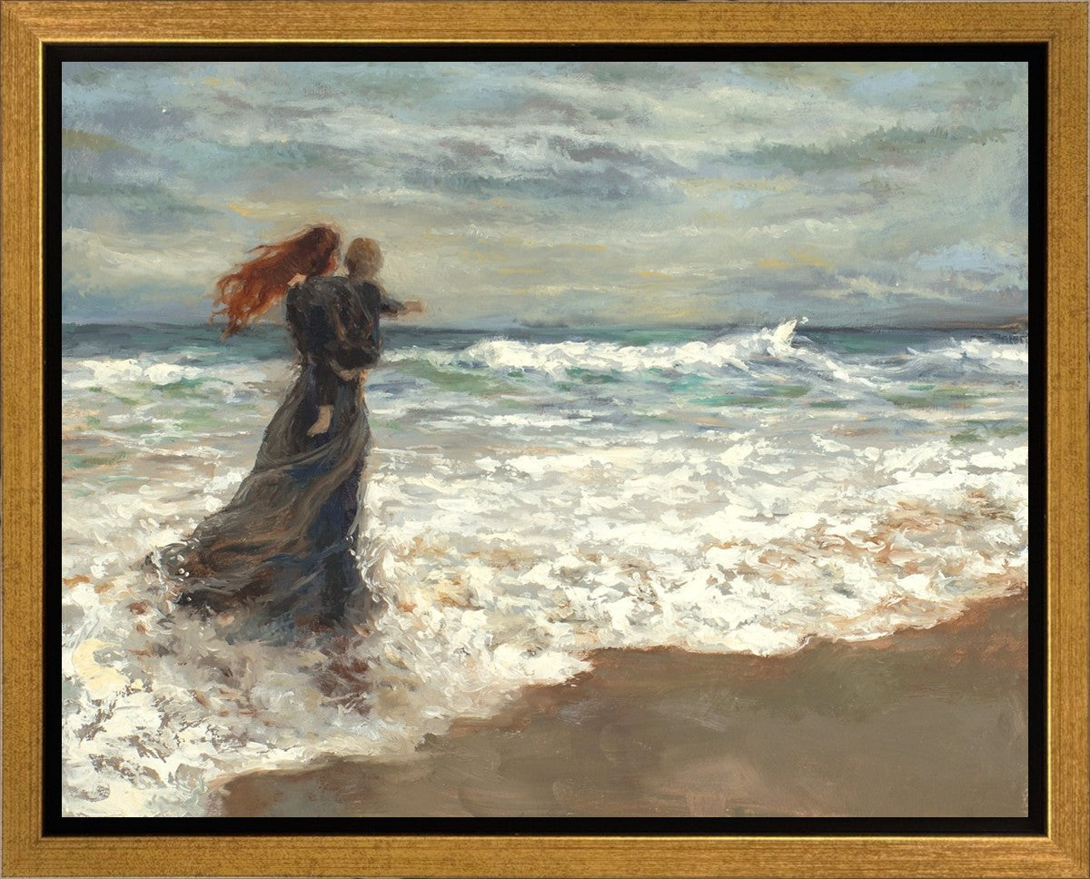 We Face the Wild Ocean Gallery Wrap