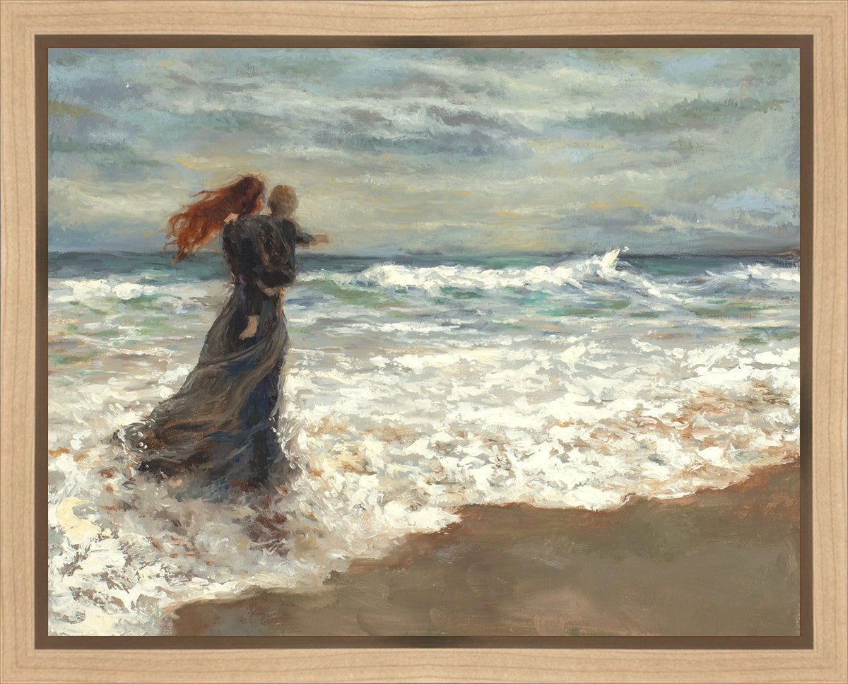 We Face the Wild Ocean Gallery Wrap