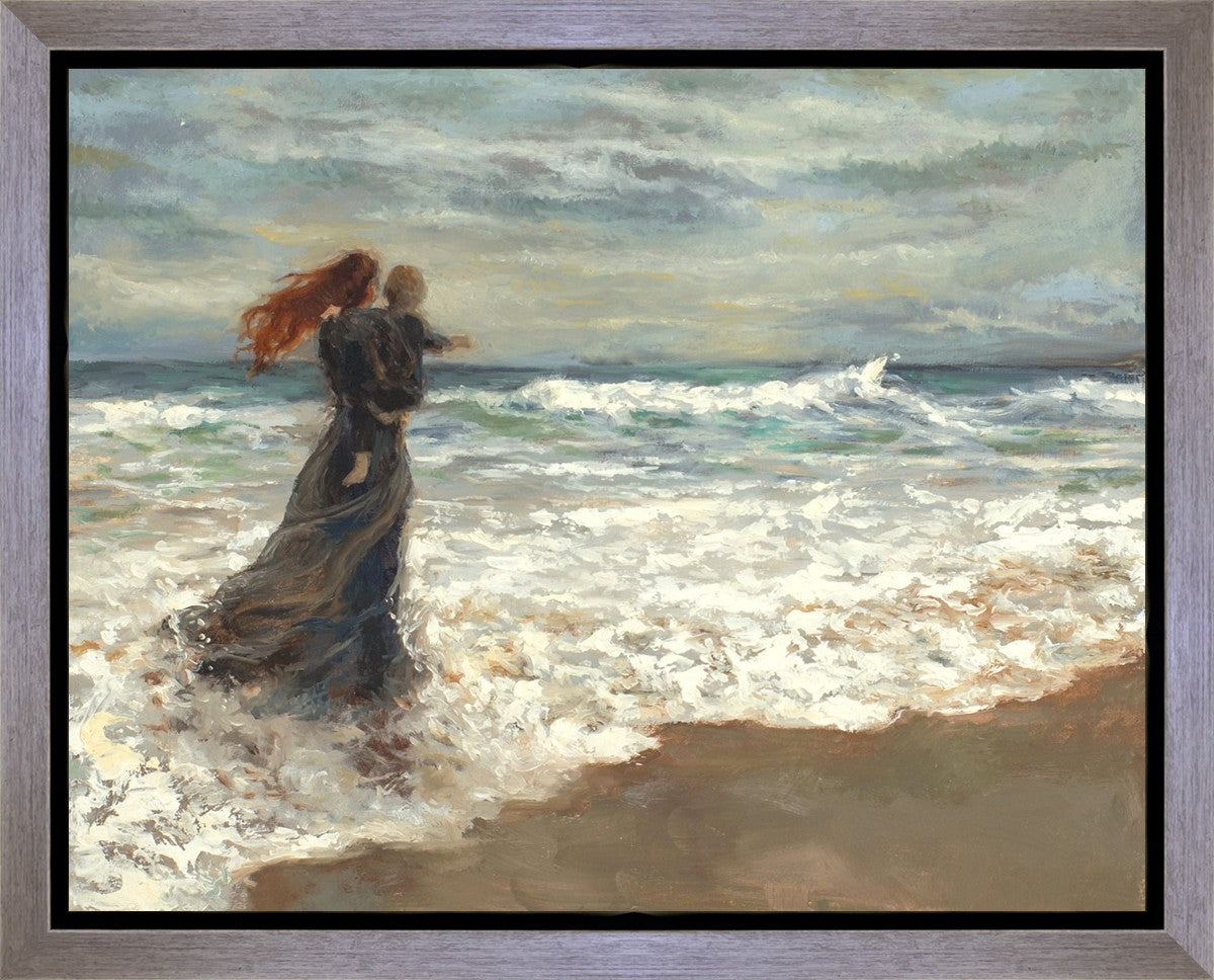 We Face the Wild Ocean Gallery Wrap