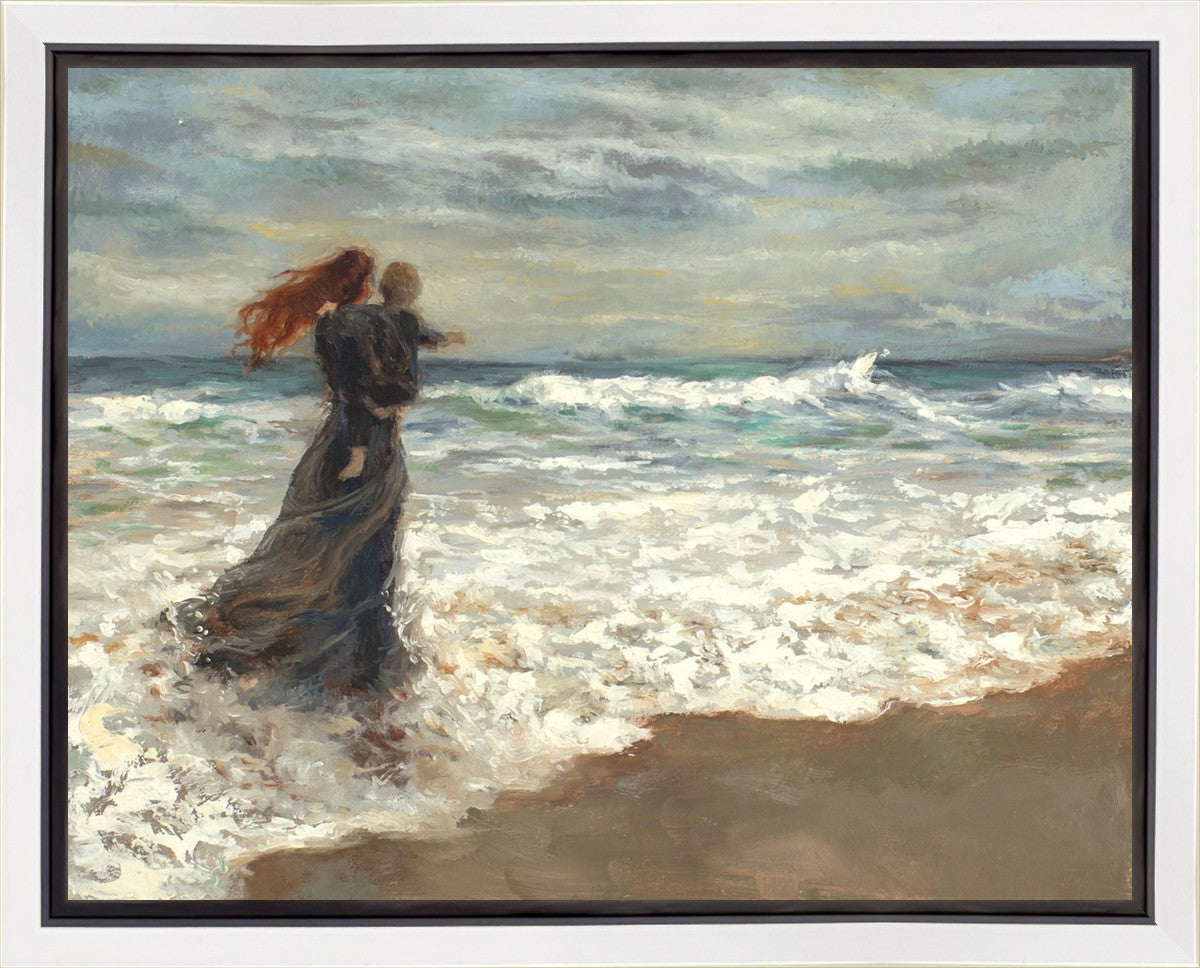 We Face the Wild Ocean Gallery Wrap