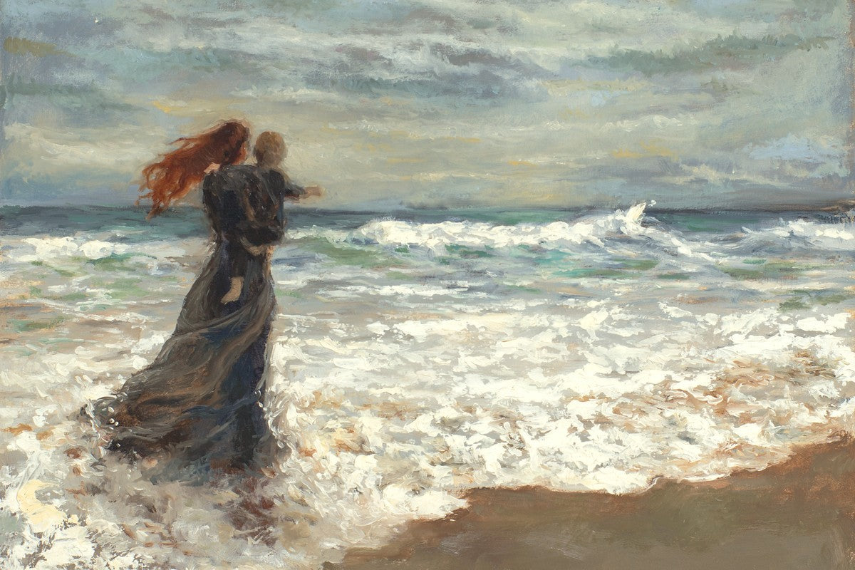 We Face the Wild Ocean Gallery Wrap