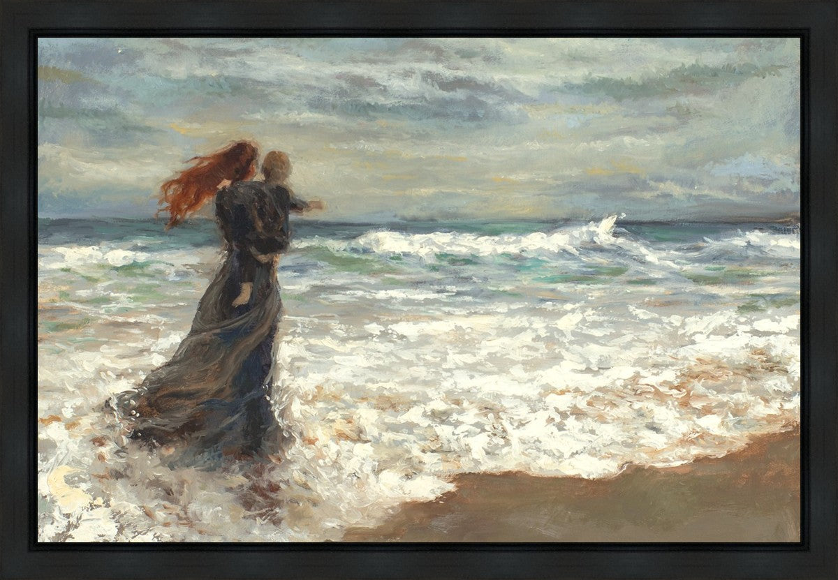 We Face the Wild Ocean Gallery Wrap