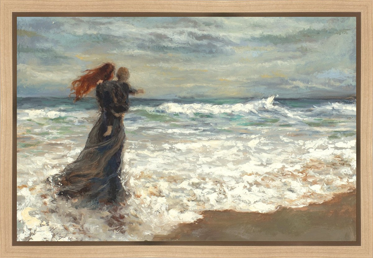 We Face the Wild Ocean Gallery Wrap