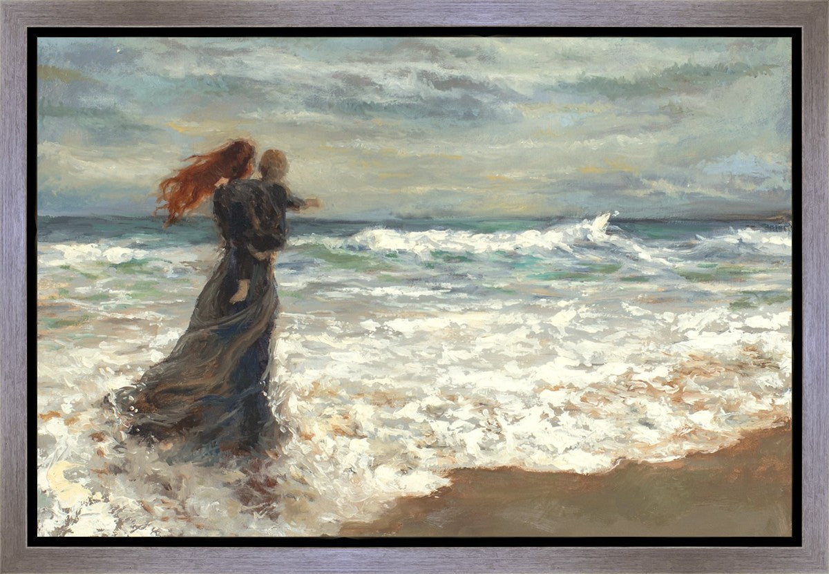 We Face the Wild Ocean Gallery Wrap