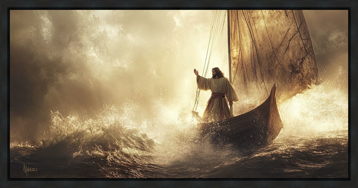 Turbulent Waters Gallery Wrap