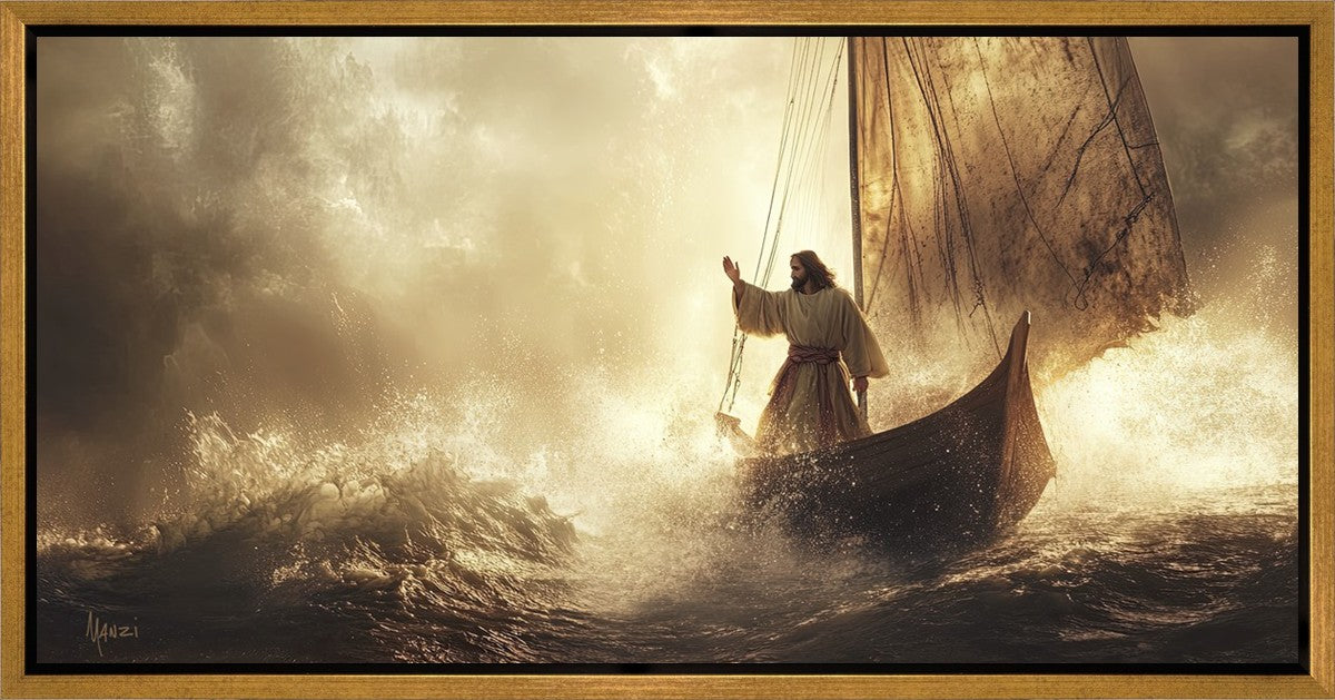 Turbulent Waters Gallery Wrap