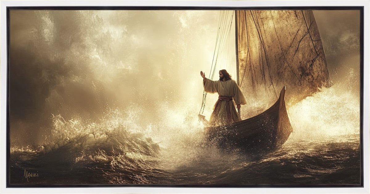 Turbulent Waters Gallery Wrap