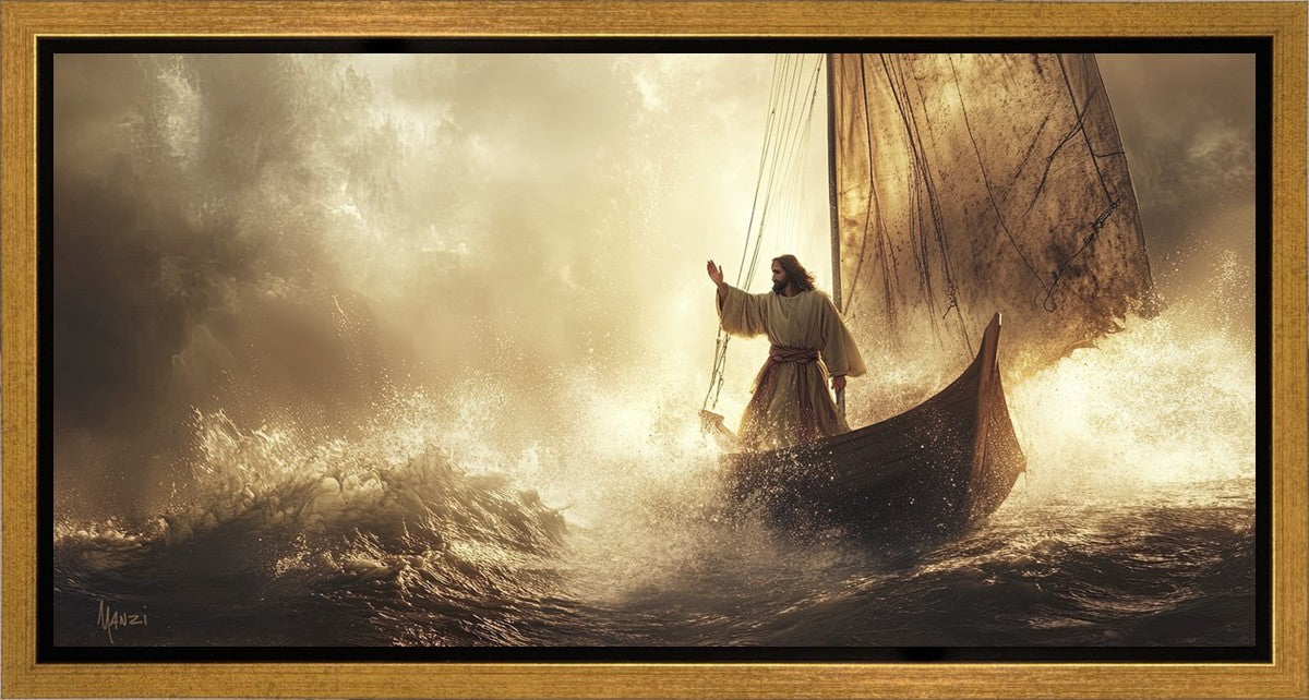 Turbulent Waters Gallery Wrap