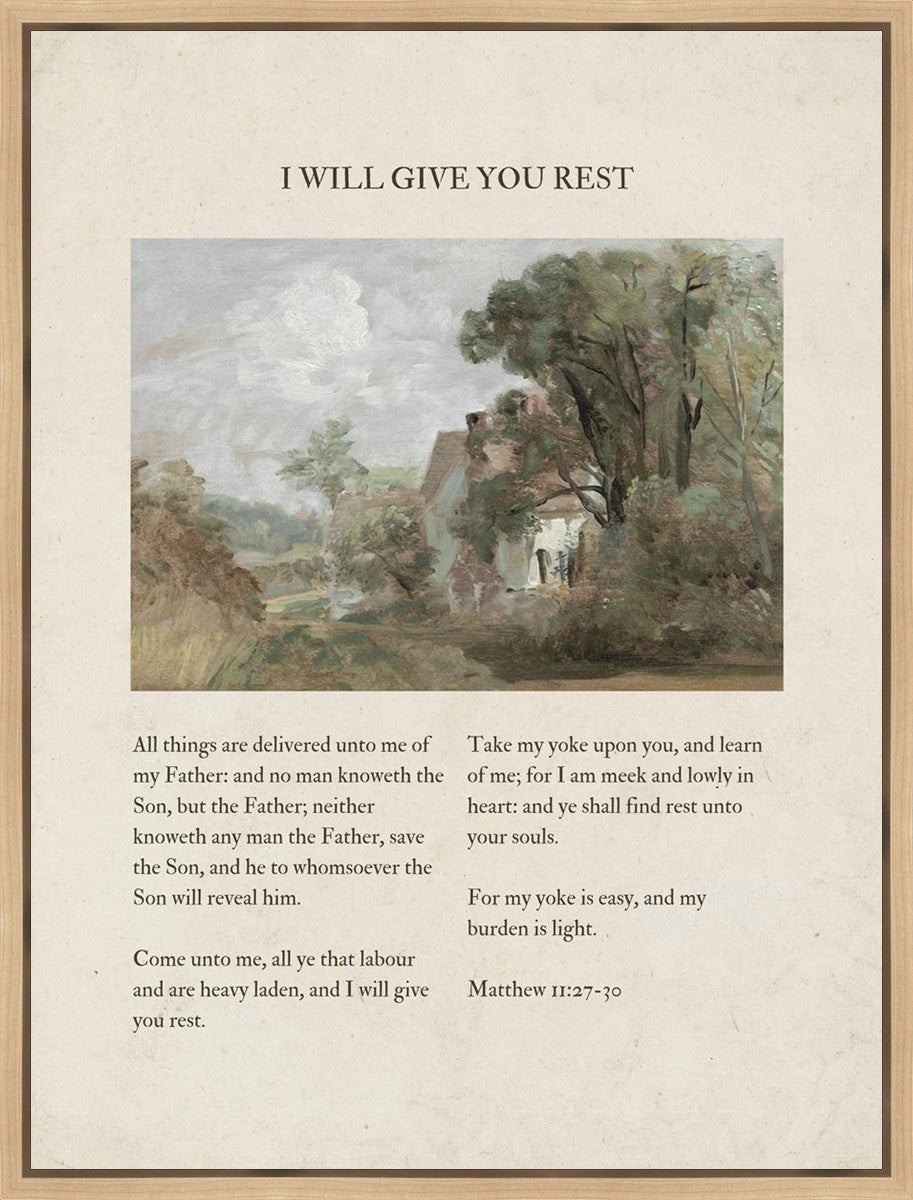 I Will Give You Rest