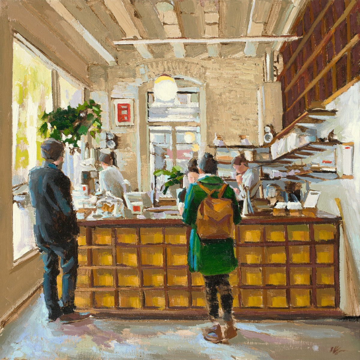 The Coffee Shop Gallery Wrap