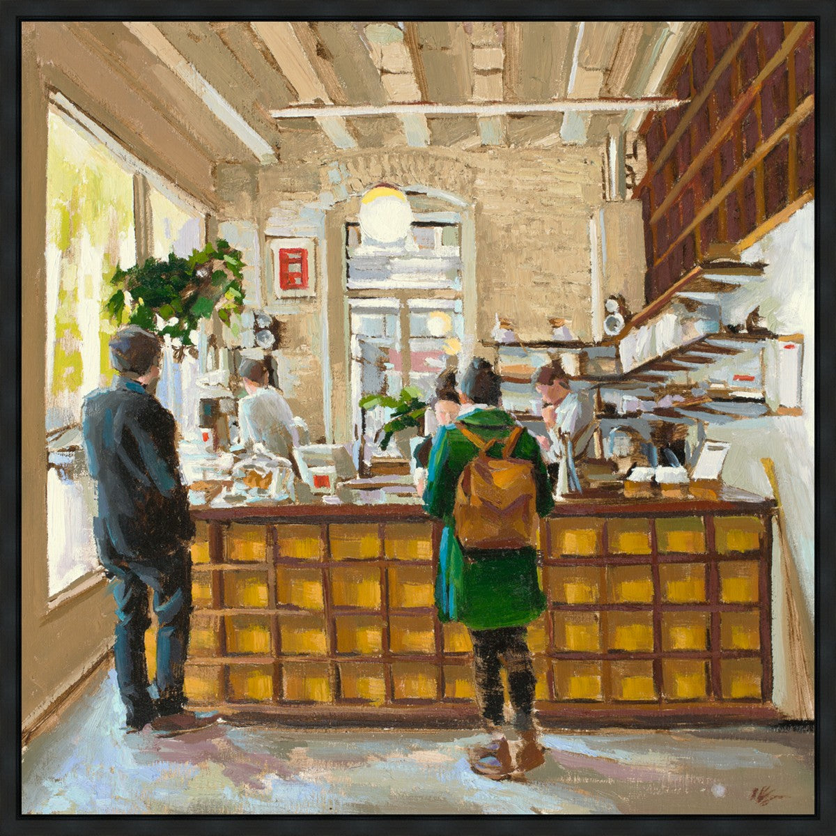 The Coffee Shop Gallery Wrap
