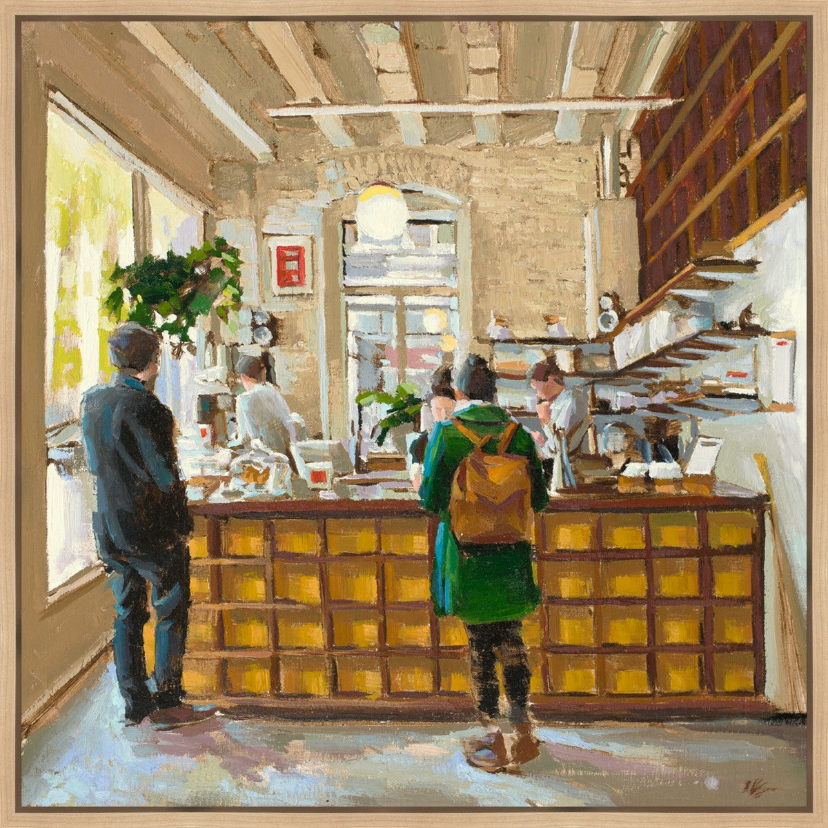 The Coffee Shop Gallery Wrap