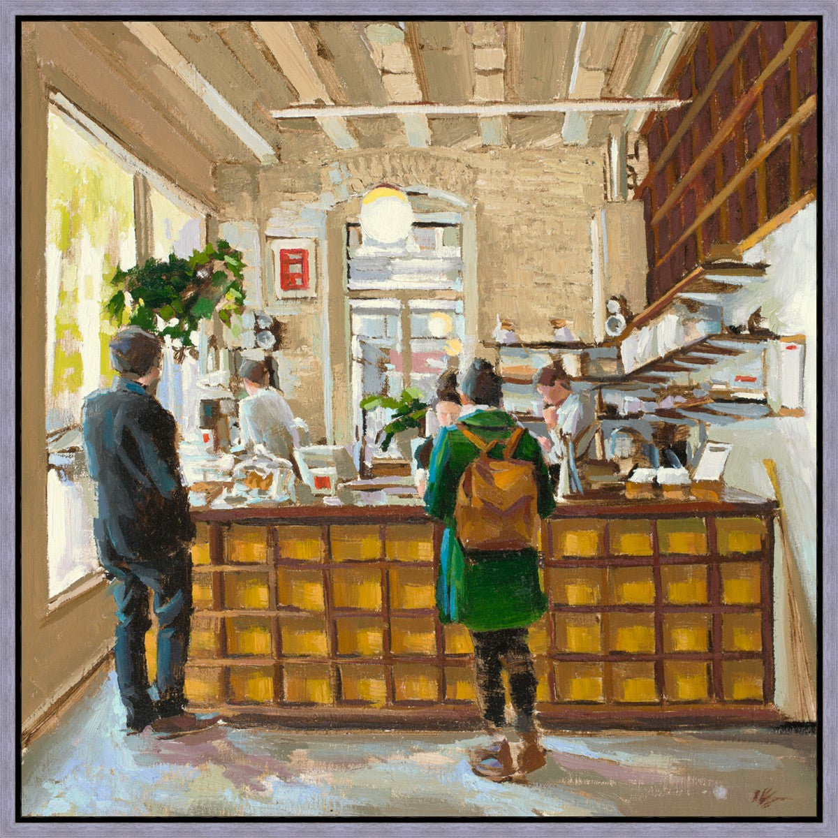 The Coffee Shop Gallery Wrap