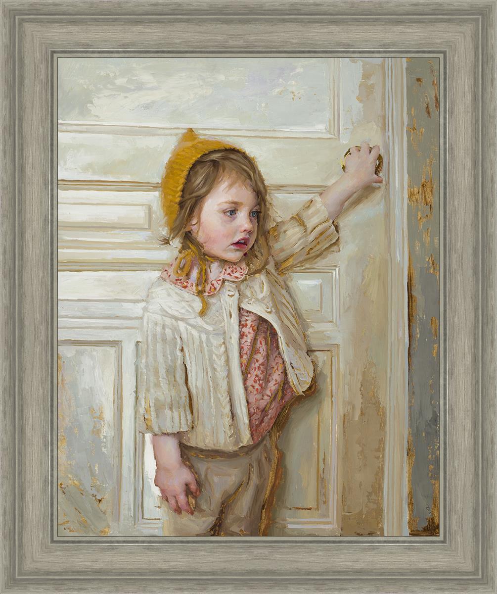 Girl in a White Doorway