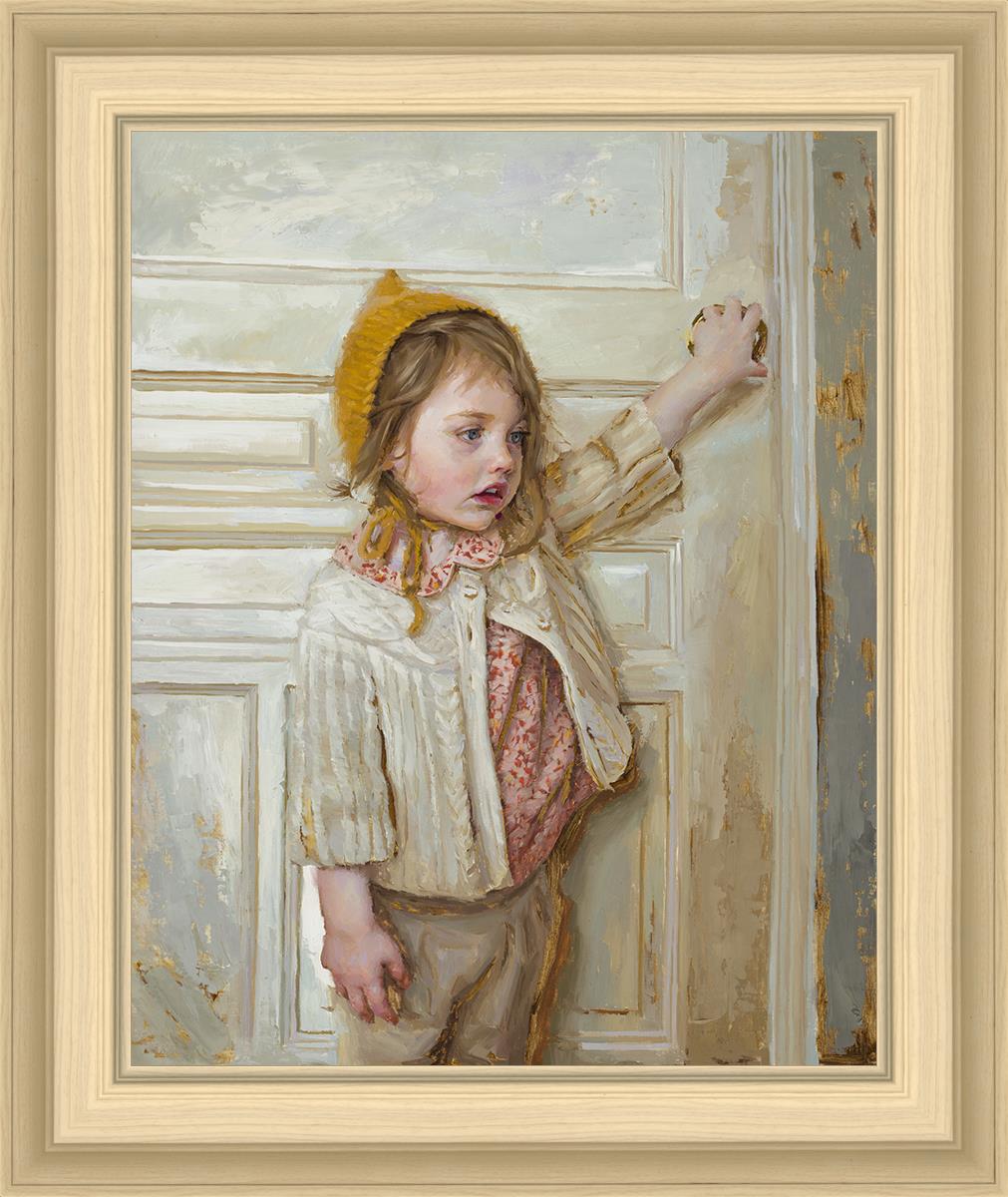 Girl in a White Doorway