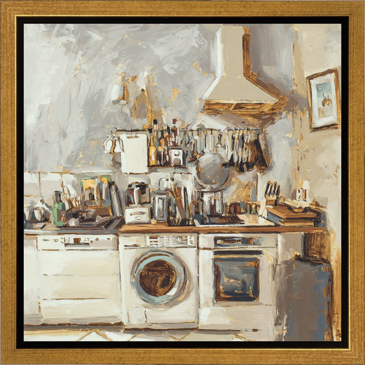 Parisian Kitchen Gallery Wrap