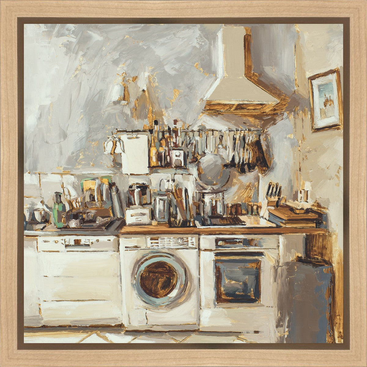 Parisian Kitchen Gallery Wrap