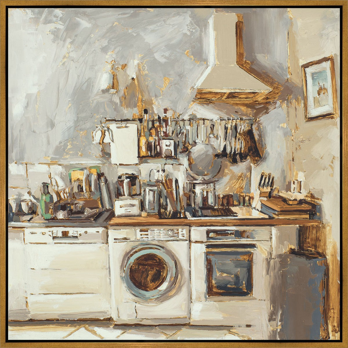 Parisian Kitchen Gallery Wrap