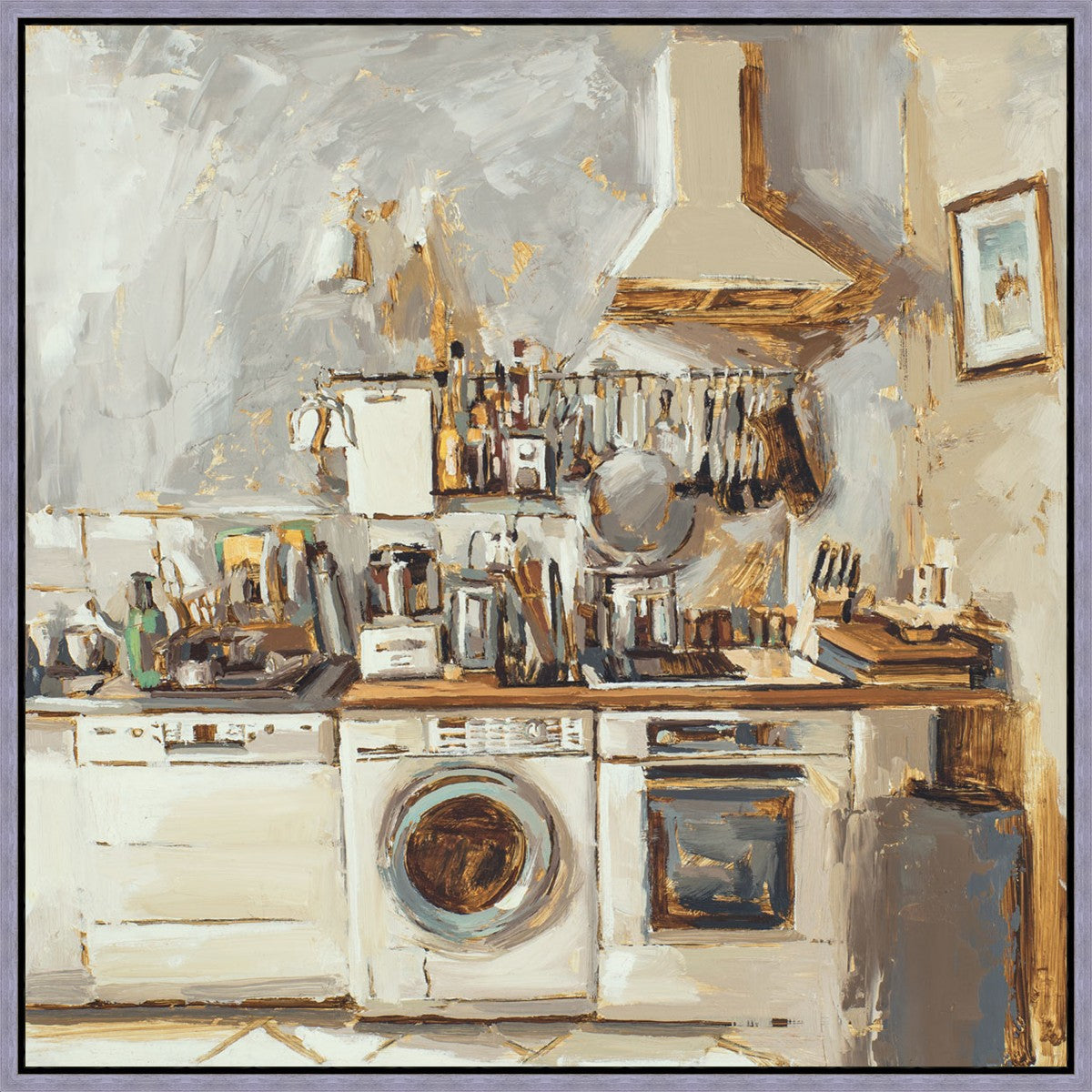 Parisian Kitchen Gallery Wrap