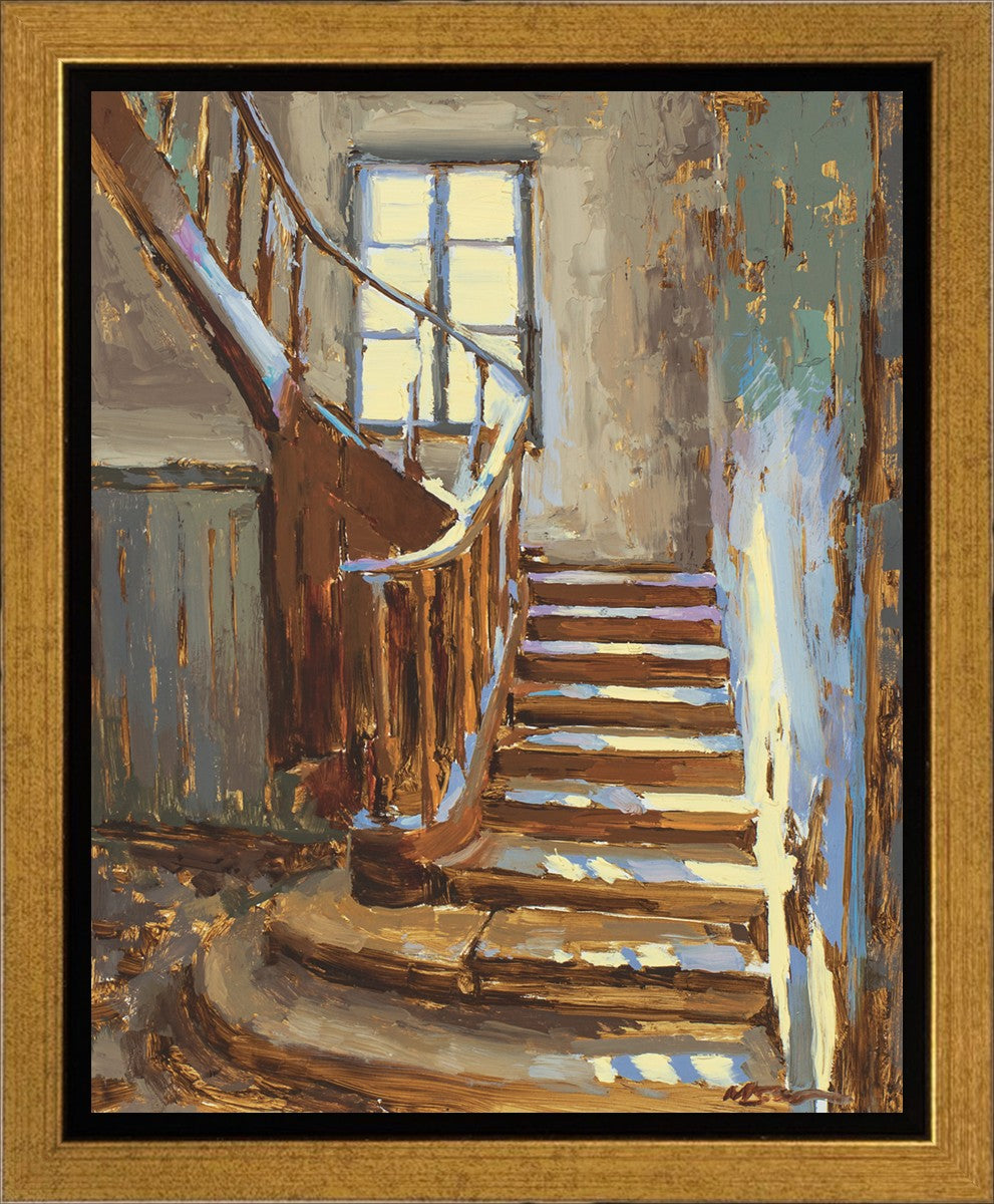 The Winding Ancient Stair Gallery Wrap