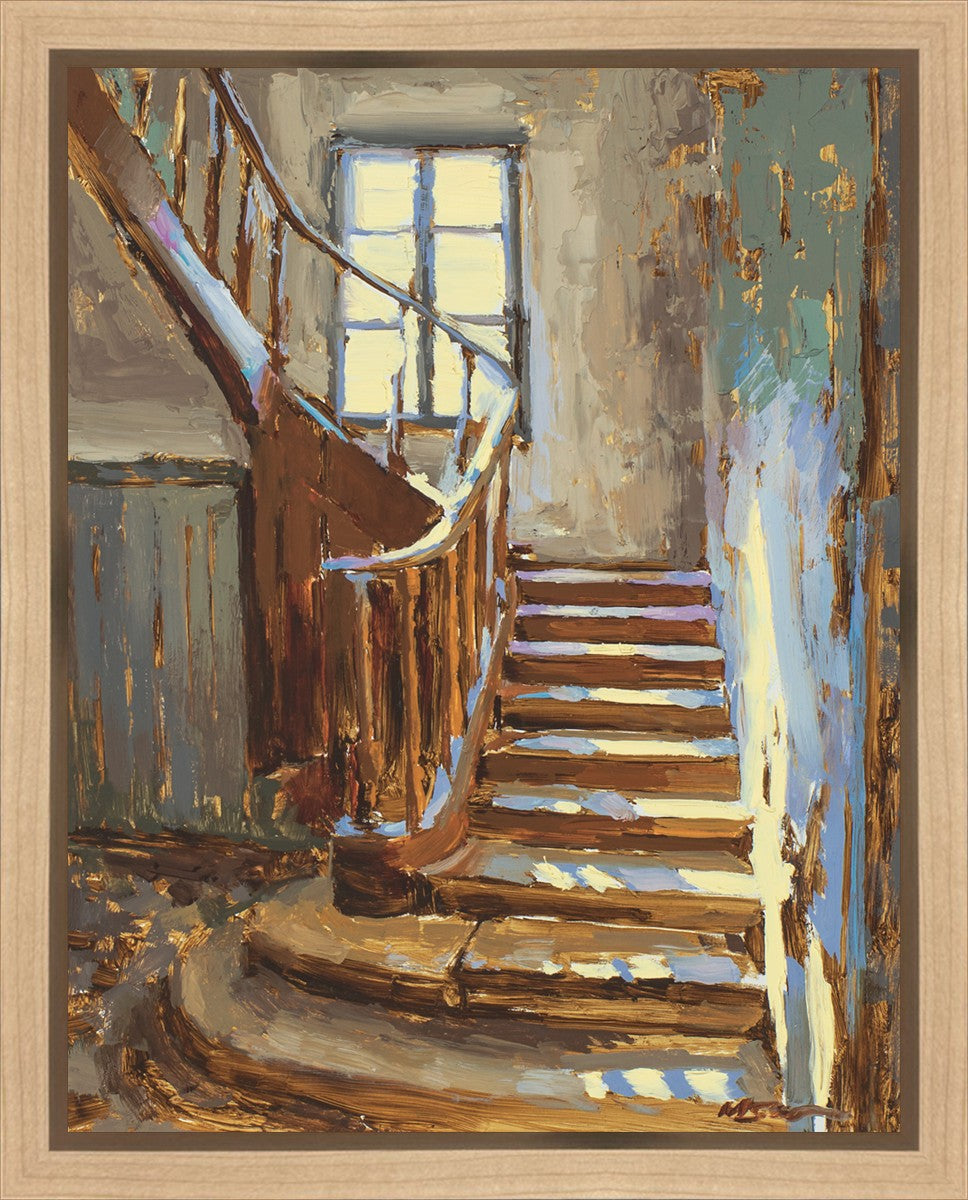 The Winding Ancient Stair Gallery Wrap