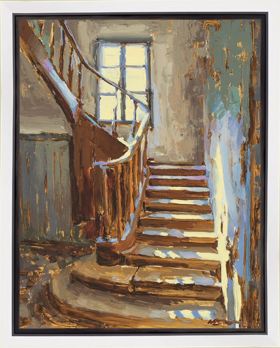 The Winding Ancient Stair Gallery Wrap